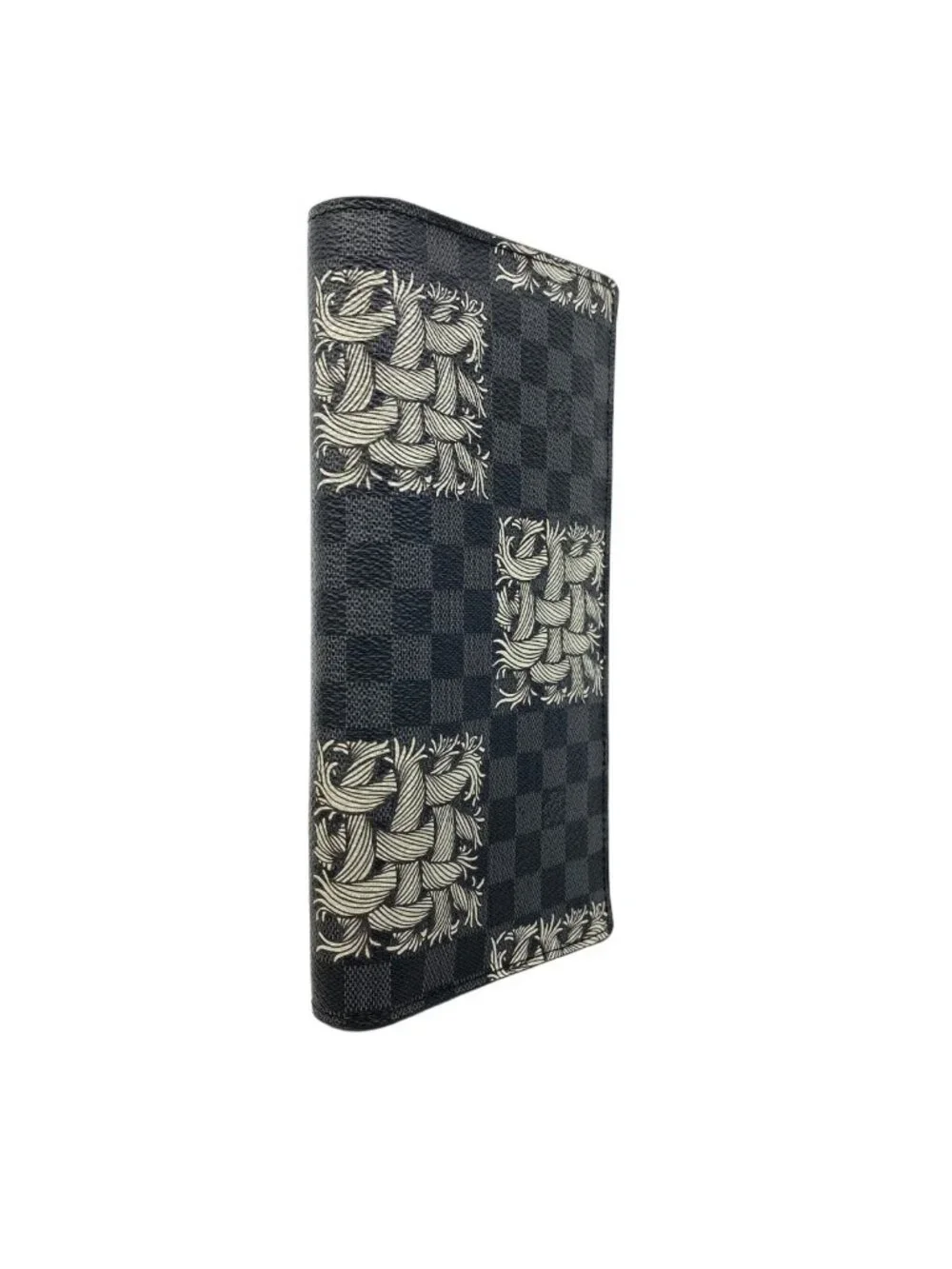 Louis Vuitton Wallet Damier Graphite Portefeuille Brazza Black Christopher Nemes